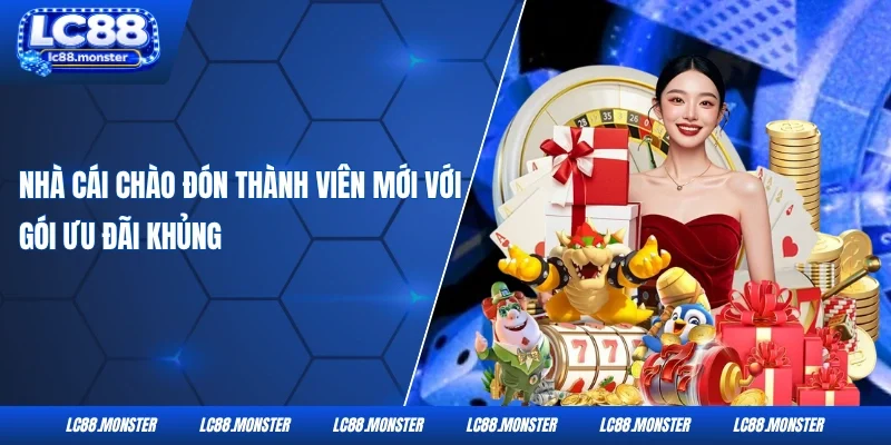 Nhà cái LC88 chào đón thành viên mới với gói ưu đãi khủng